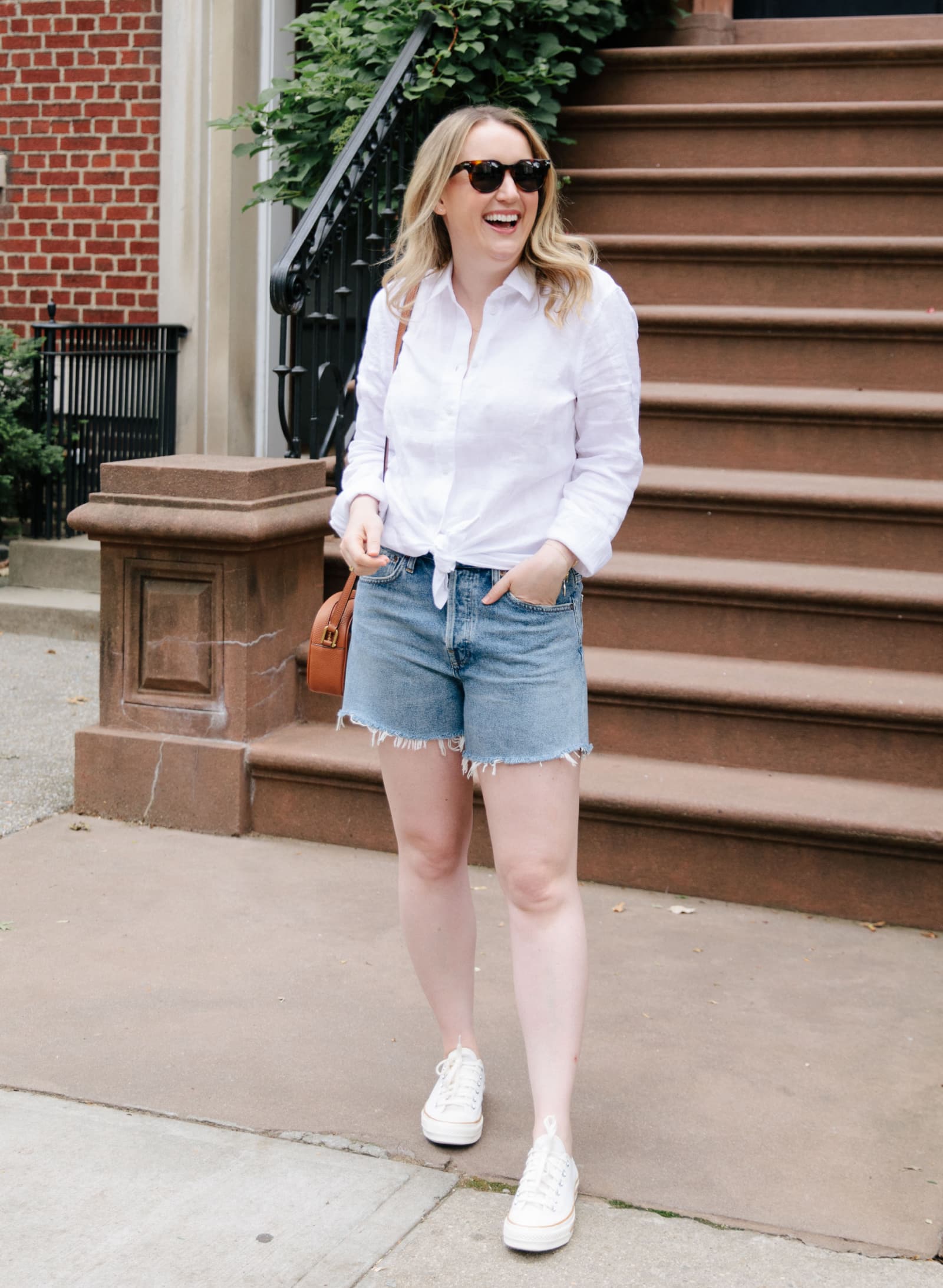 Styling a Linen Button Down Shirt