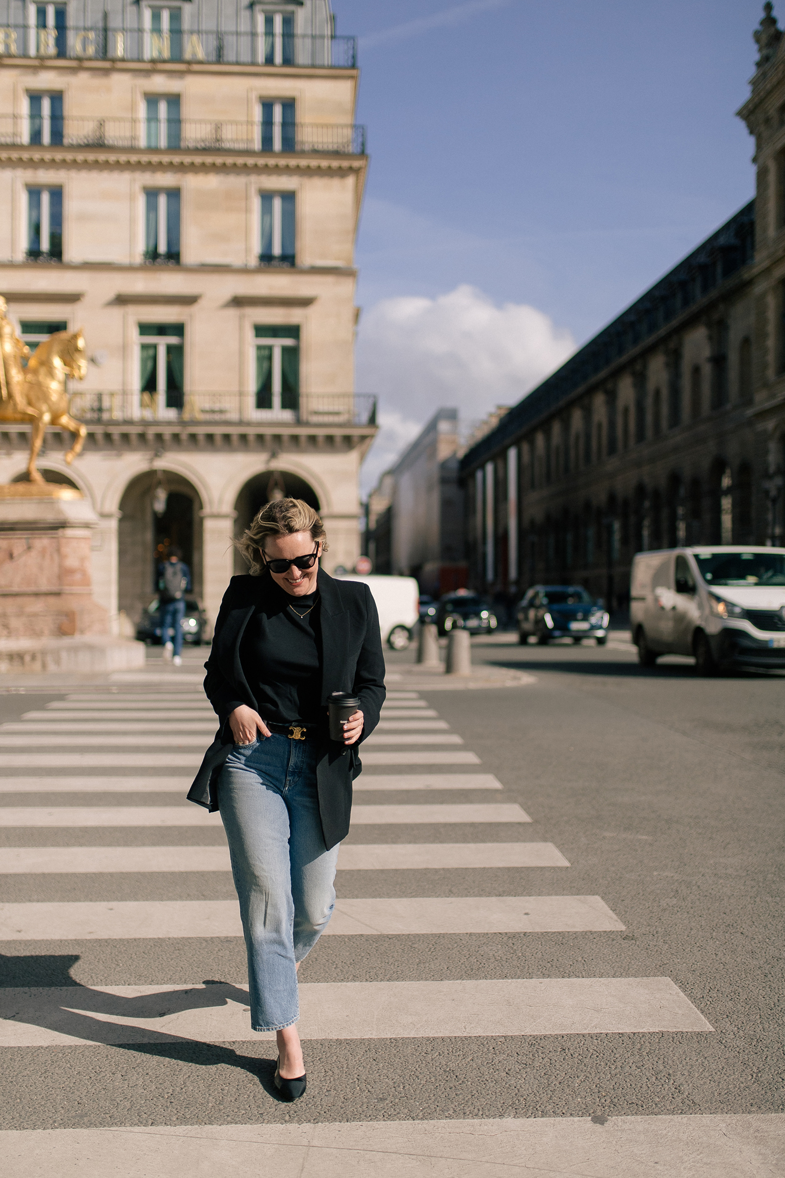 Meghan Donovan jeans and blazer Meghan Donovan jeans and blazer